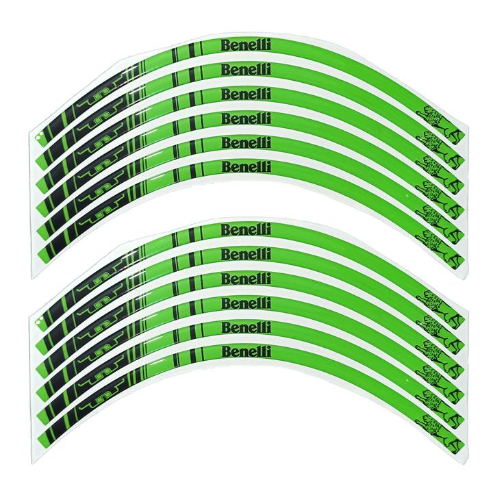 برچسب رینگ موتور سیکلت بنلی مدل GRN-K01 بسته 12 عددی